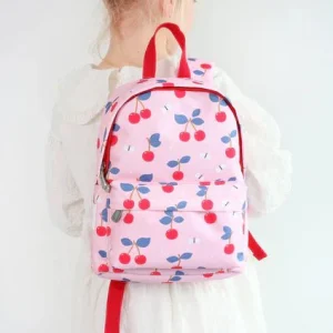 Mochila Impermeable Infantil Cerezas A Little Lovely Company